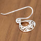 Boho Filigree Lace Drop & Hoop Earrings, Hypoallergenic 925 Sterling Silver (Classic Filigree Drop)