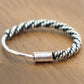 925 Sterling Silver Oxidized Vintage Layered Hoop Earrings, 13mm, Antique Style