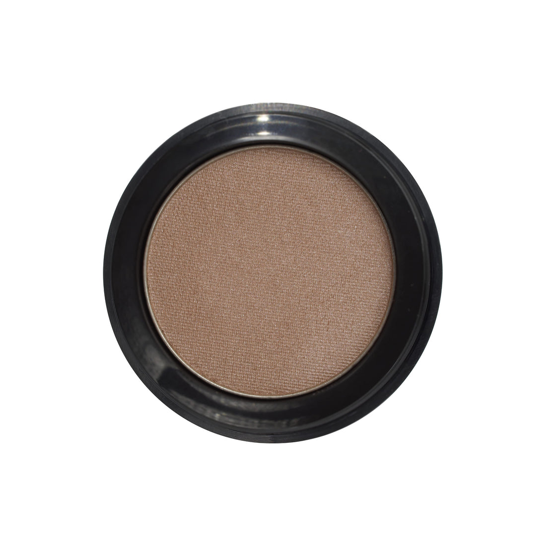 Pure Ziva Brown Silver Shimmering Metallic Chocolate Brown Dark Bronze Pressed Powder Single Vegan Eyeshadow; Talc, Paraben & Cruelty Free