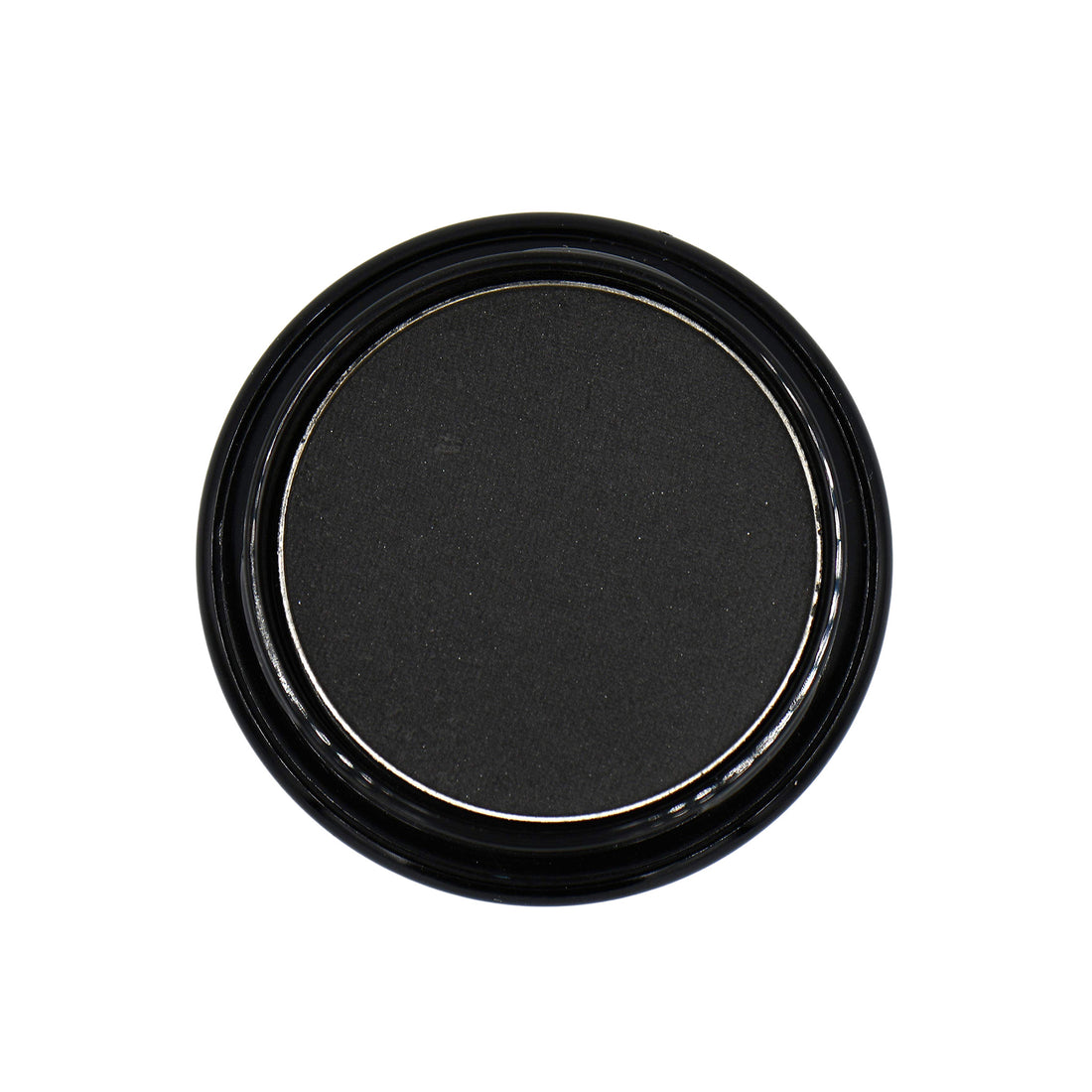 Pure Ziva Black Matte Opaque Smokey Eye Onyx Midnight Zero Jet Black Pressed Powder Single Vegan Eyeshadow; Talc, Paraben & Cruelty Free