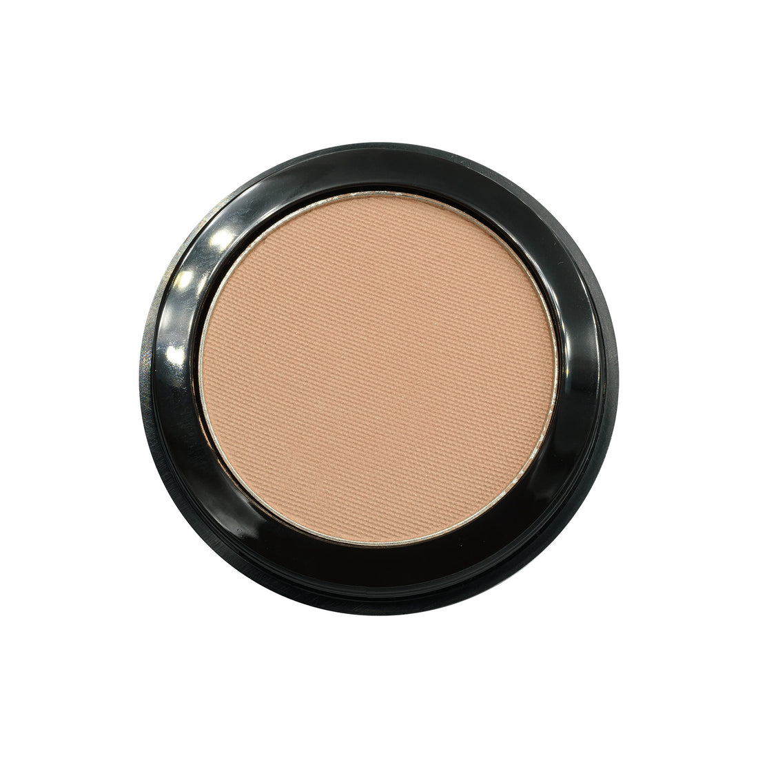 Pure Ziva Amaretto Matte Light Brown Beige Peach Pressed Powder Single Vegan Eyeshadow; Talc, Paraben & Cruelty Free