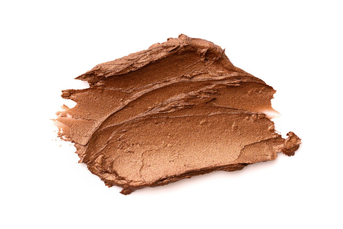 Pure Ziva Bronze Foil Metallic Gold Brown Shiny Pearl Moisturizing Lip Cream Lipstick Color Paraben, Lanolin & Cruelty Free, No Animal Testing